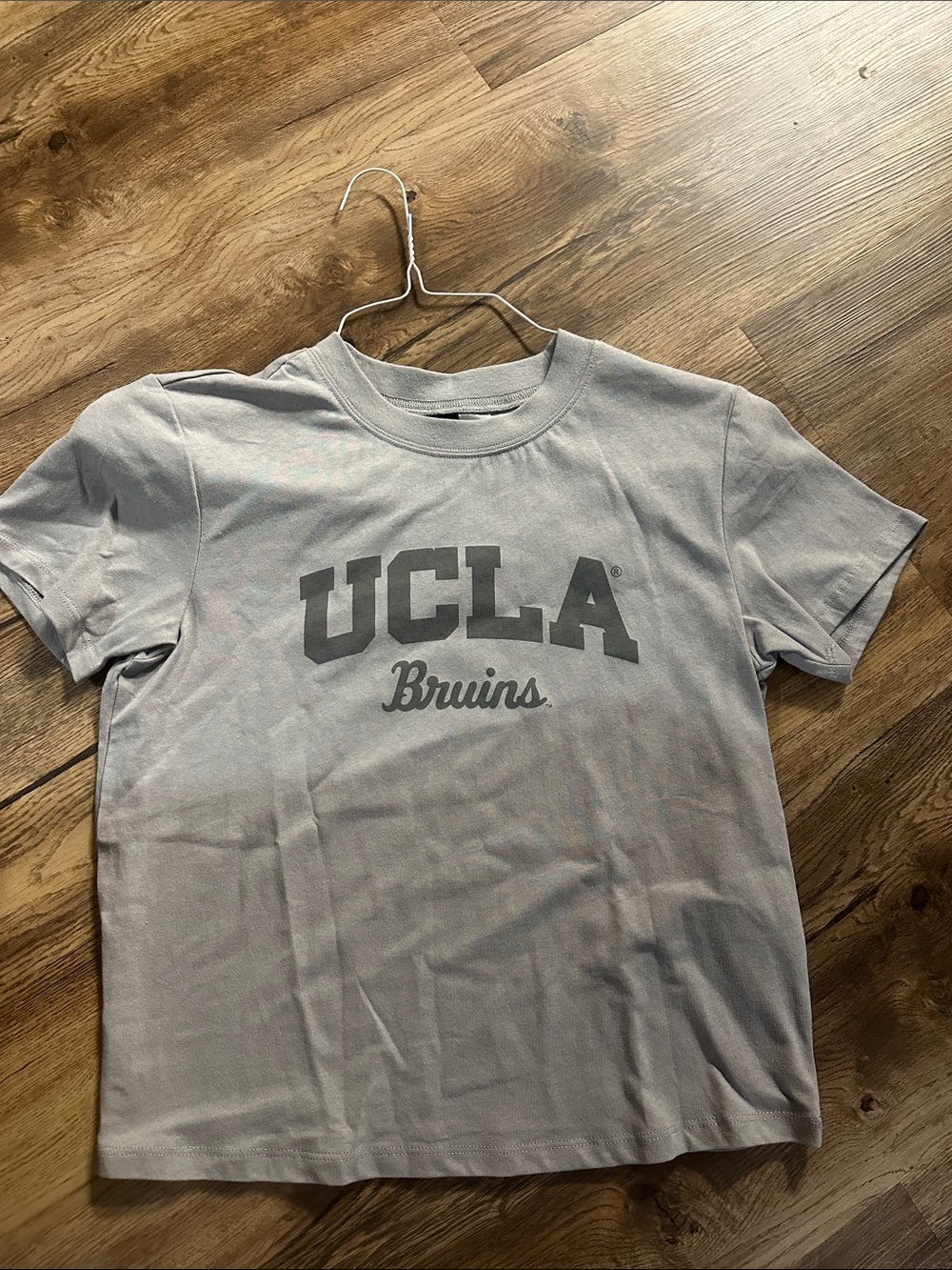 H&M Light Gray Crewneck Tee with UCLA Tag